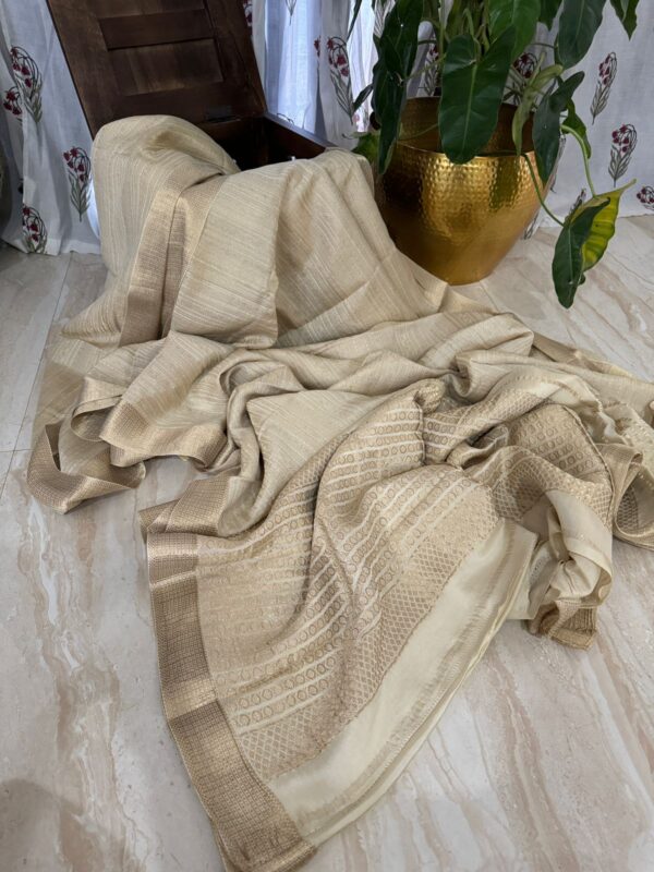 Pure Mysore Brocade Crepe Silk Saree