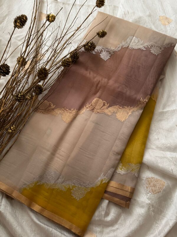 Pure Handloom Kora Rangcart Sona Rupa Zari Weave