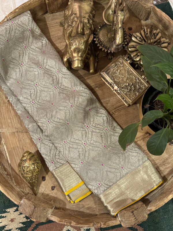 Pure Mysore Brocade Crepe Silk Saree