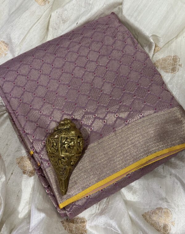 Pure Mysore Brocade Crepe Silk Saree