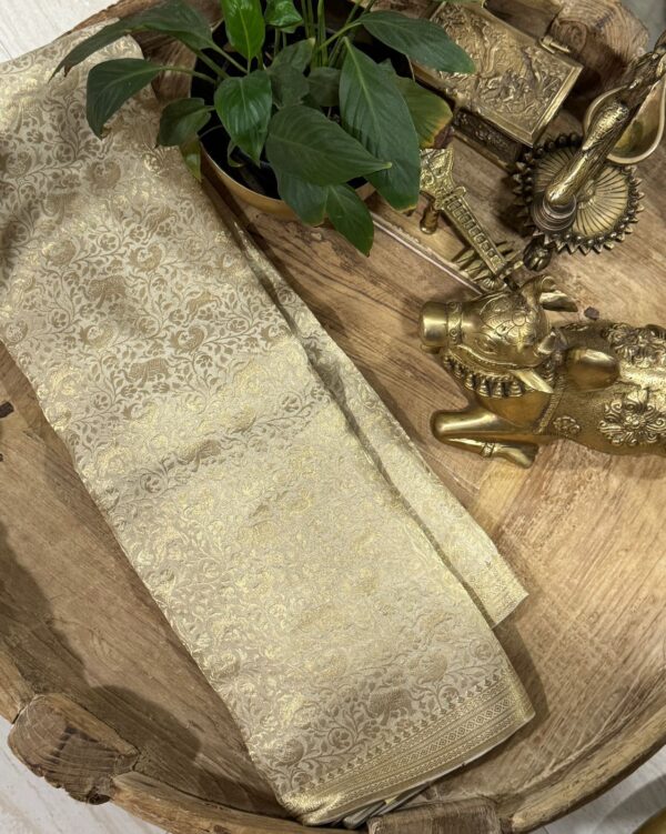Pure Mysore Brocade Crepe Silk Saree