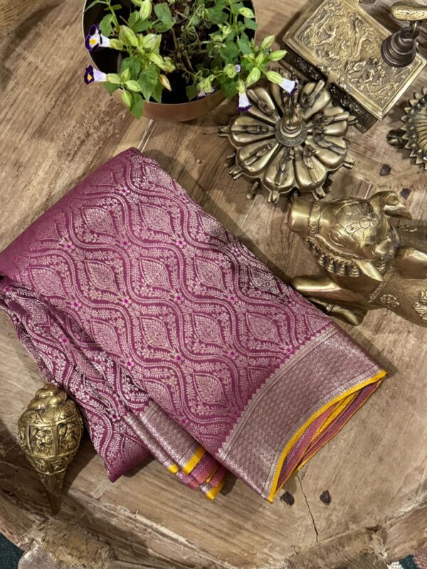 Pure Mysore Brocade Crepe Silk Saree