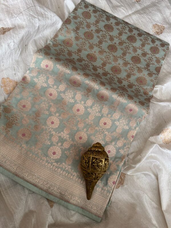 Royal Weaves of Banaras – Pure Katan Silk Saree