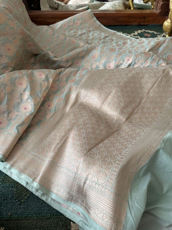 Royal Weaves of Banaras – Pure Katan Silk Saree - Image 12