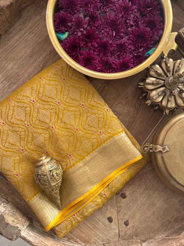 Mysore Brocade Crepe Silk Saree