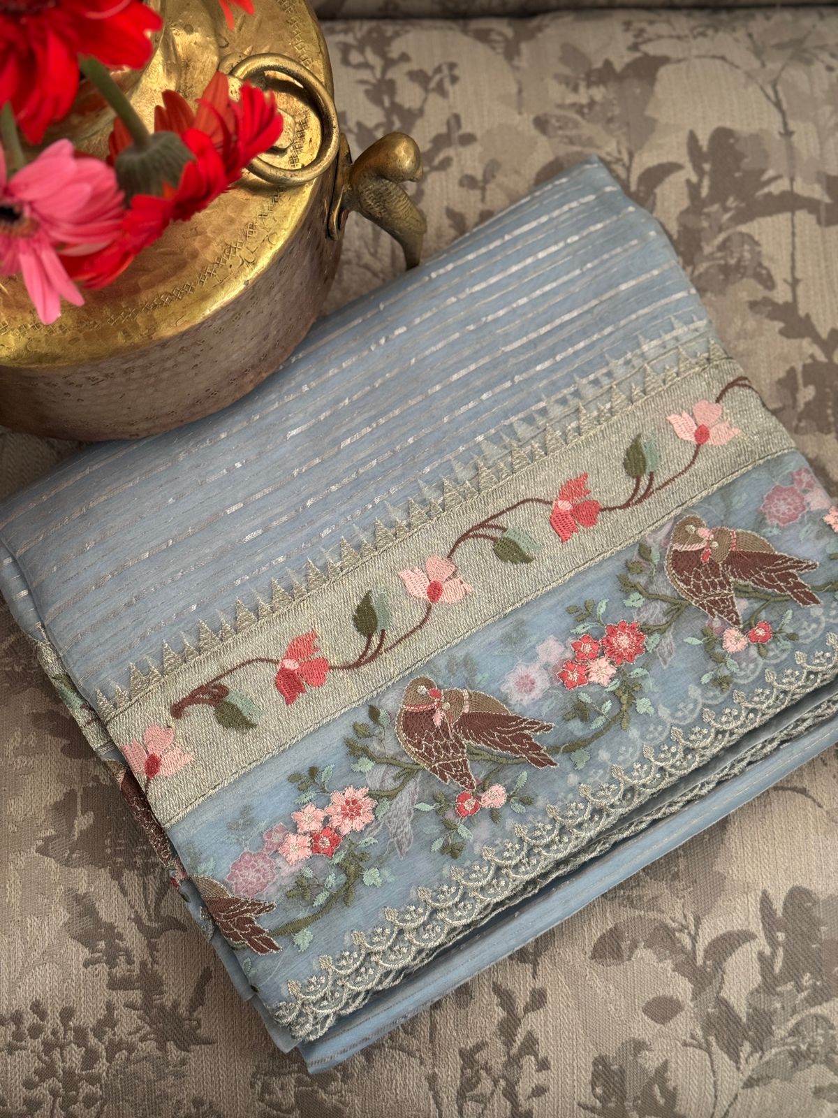 Pure Organza Silk Saree – Timeless Elegance with a Modern Touch