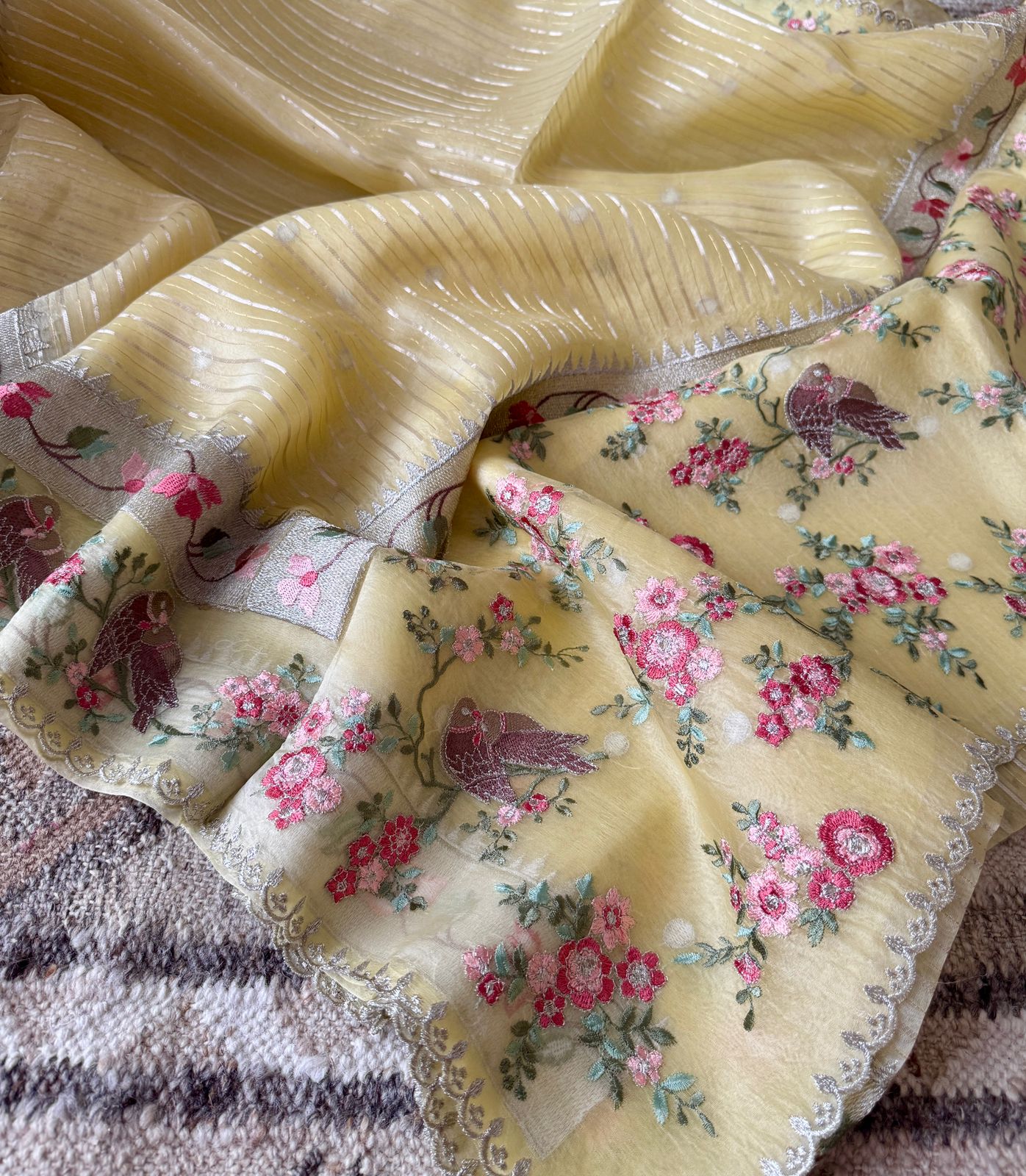 Pure Organza Silk Saree – Timeless Elegance with a Modern Touch