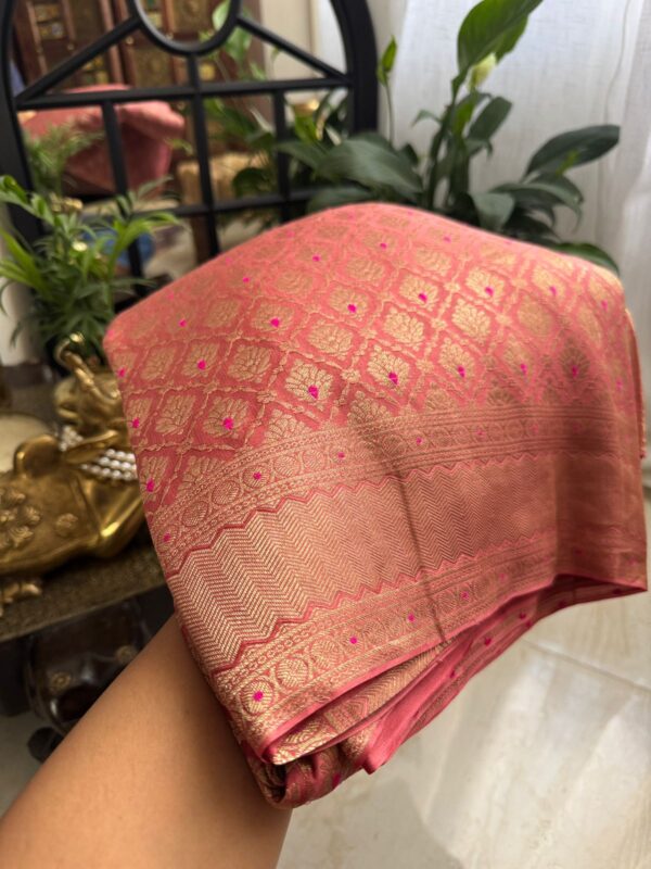 Pure Mysore Brocade Crepe Silk Saree