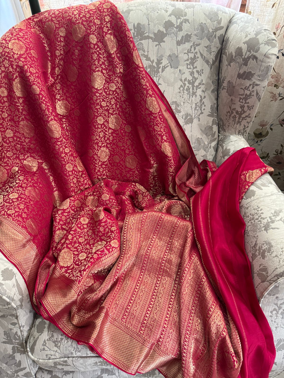 Pure Mysore Brocade Crepe Silk Saree - Image 6
